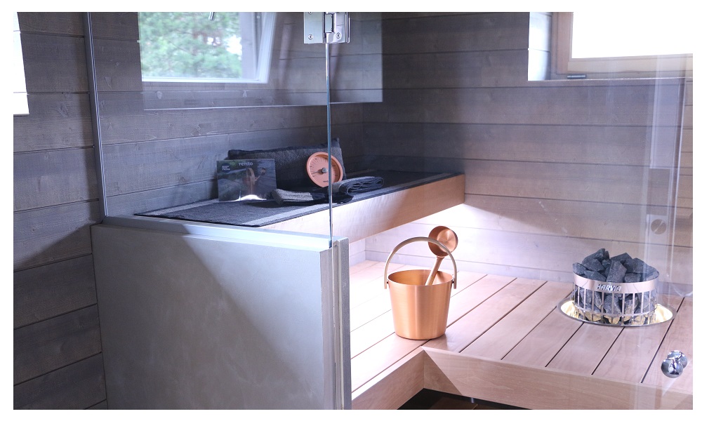 Sauna lighting - Natural light for your sauna