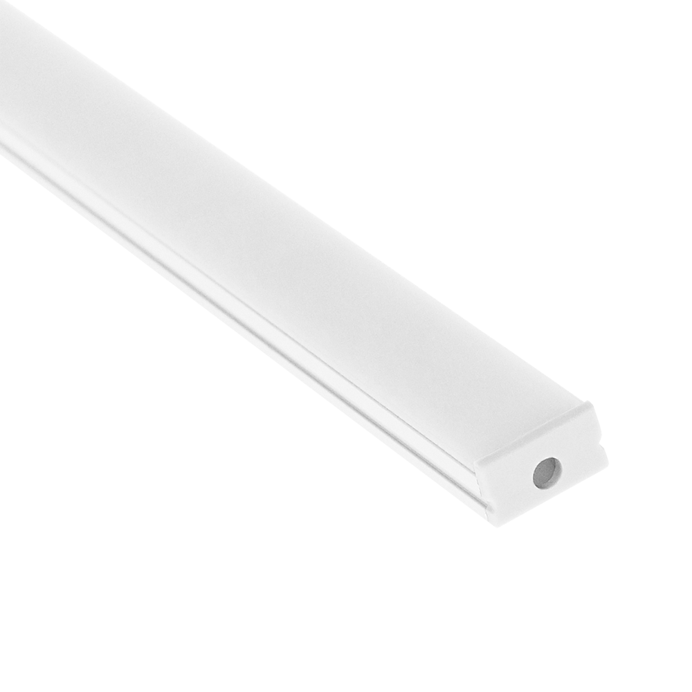 LedStore aluminium profile low, surface-mounted