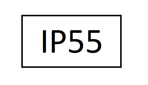 IP-klass - IP55