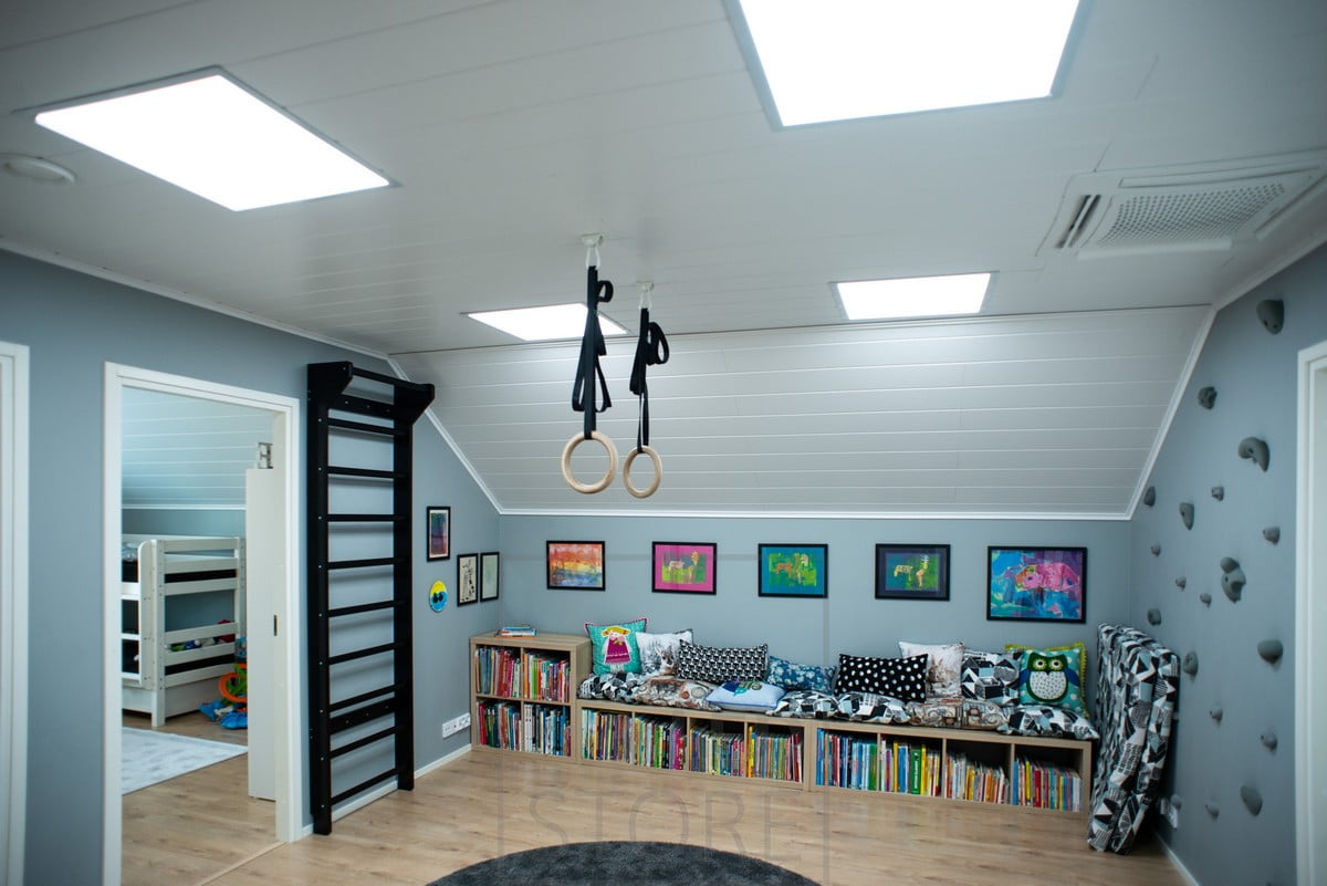 Led Paneelivalo NELIÖ LedStore.fi_45 - LedStore Yleisvalaistus suurilla kattoikkunamaisilla led-paneeleilla.