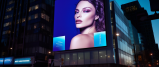 Updating advertisements with LED technology