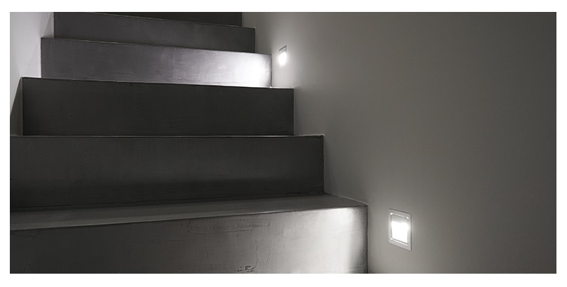 the right kind of lighting for your staircase - Inwall stairs