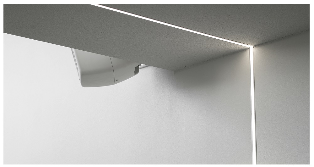 Led strip lighting - Light line on wall and ceiling