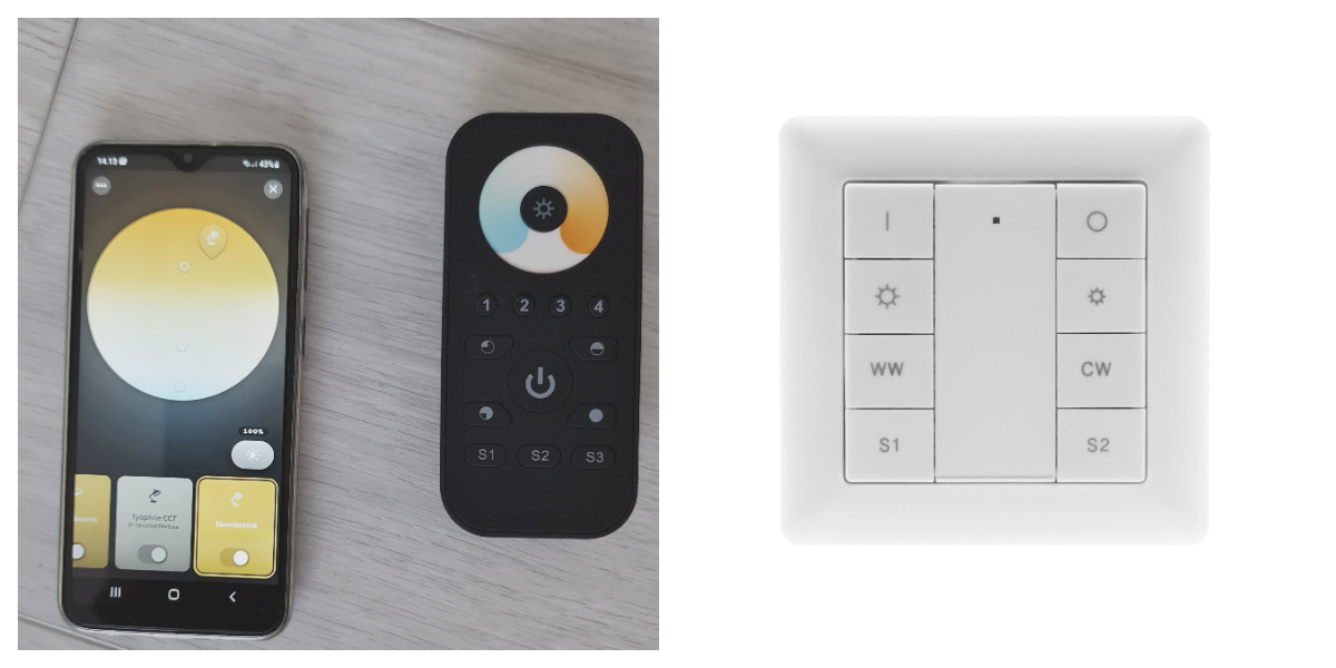 Zigbee control is also possible with Philips HUE.  