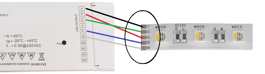 RGB problems are solved by checking the wiring