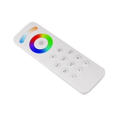 Wireless LED dimmer - VaLO Zigbee, 3 groups RGB+CCT remote control demonstration video LedStorel.fi