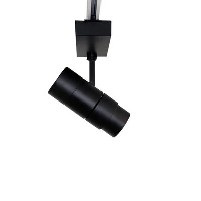 LED ceiling track light — ZOOM, dimmable 30W, for 3 phase track, black, 3000K