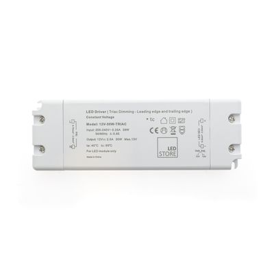 TRIAC dimmable LED DRIVER 2.0, 12V, 30W, for LED strip
