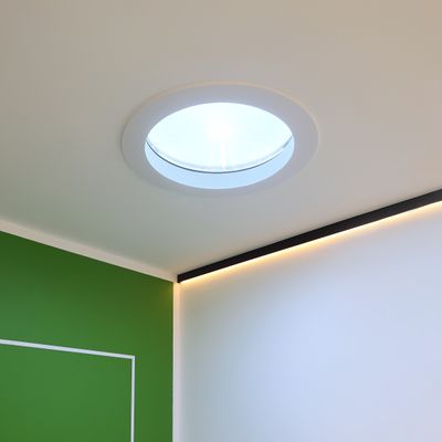 TrueSun Round 600 ceiling window light, 100W, CRI98