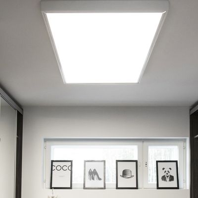 Recessed LED PANEL 600x1200 — Surface mounted (50mm frame), screw assembled