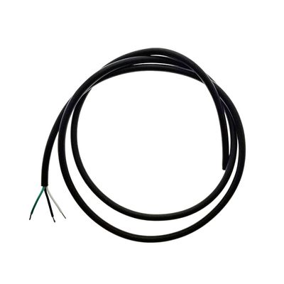 1m cable, 3-pole 3x0,5mm², CCT, black