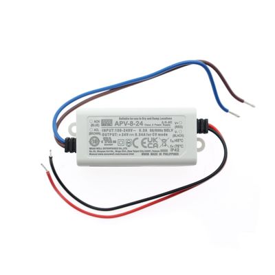24V BOX FIT LED DRIVER, 8W, IP42, 76x23x27mm