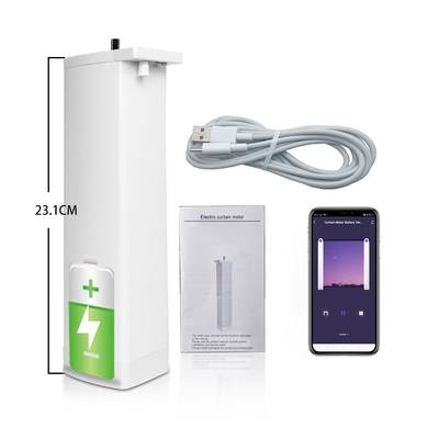Tuya Zigbee smart motorised curtain rail