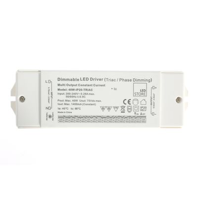 40W TRIAC dimmable DRIVER, 300-1400mA adjustable 40W TRIAC dimmable DRIVER, 300-1400mA adjustable