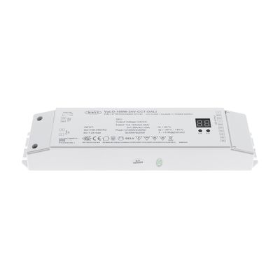 24V DALI DT8 LED DRIVER 100W, dimmable, IP20, for CCT and RGB+W LED lights