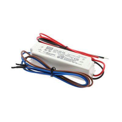 24V LED strip light DRIVER 20W, IP67, Mean Well