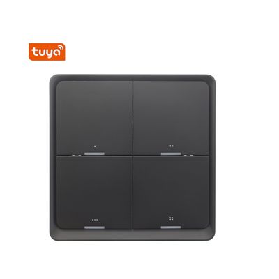 Tuya wireless button 4 part front