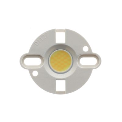 LED circuit board, round white structure, yellow photocentre, fixing slots on both sides