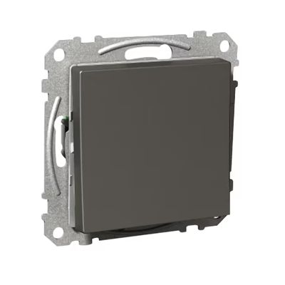 Schneider Exxact 6/1 switch, anthracite.