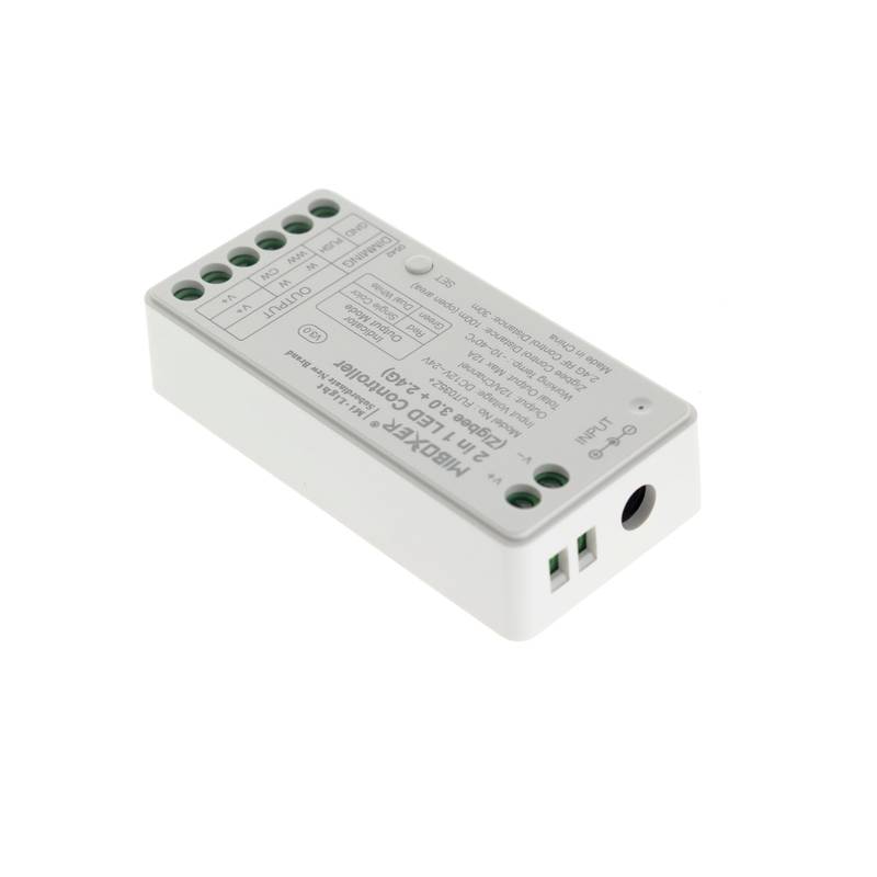 Tuya 2 in 1 controller for 12-24V single & CCT led lights - Ledstore.pro