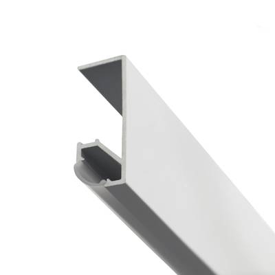 Aluminium profile for led strip on edge of level, 3000x31x12mm, white Aluminium profile for led strip on edge of level, 3000x31x12mm, white