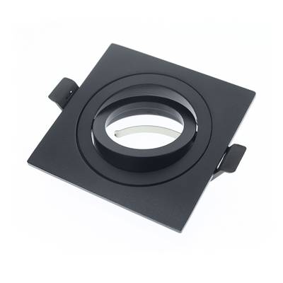 FLIP KANTTI lamp frame + GU10/MR16 socket, IP21, black FLIP KANTTI lamp frame + GU10/MR16 socket, IP21, black
