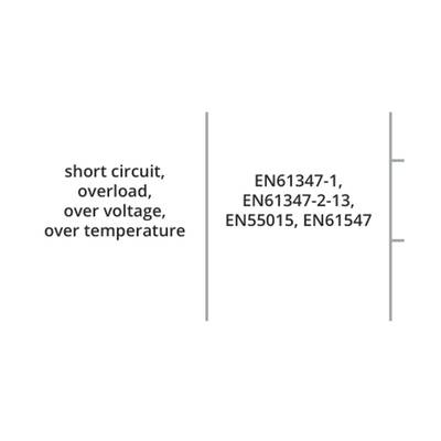 LED power supply, 12V, 12W, POS, IP44