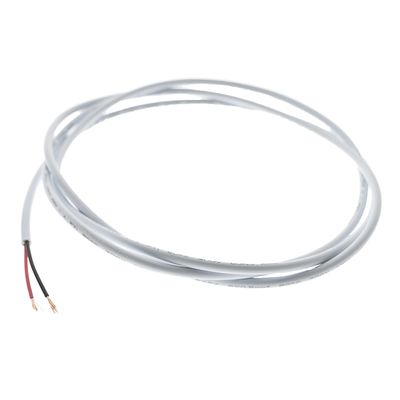 1m cable, 2-pole, 2x0,5mm², white