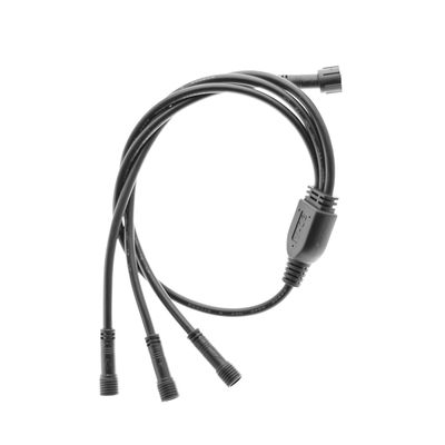 3-splitter for CCT downlights and panels, black