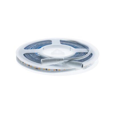 LED strip light with white coil with connectors, ideal for customizable lighting solutions. Energy efficient and perfect for a wide range of lighting needs.