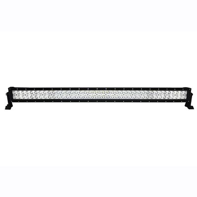LED light bar with round lights in a black frame, ideal for vehicle or outdoor use