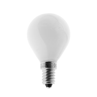 LED E14 dimmable bulb — GLOBE, milky, high CRI98, 4W, 3000K