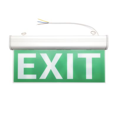 Suspended EMERGENCY EXIT LED LIGHT with inbuilt backup battery, 5W, 230V