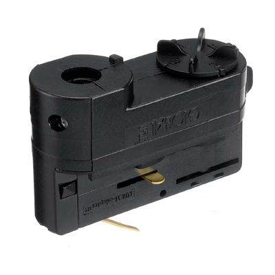Alternative text: unique rectangular black film camera with round lens and top controls that accentuate the unique vintage design.
