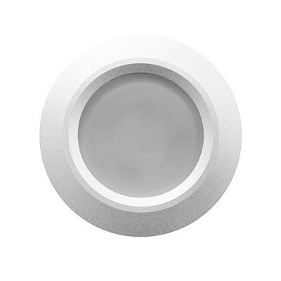 LED downlight — ROUND, IP54, dimmable 9W, silver, high CRI97, 3000K