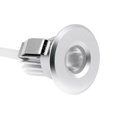 Make a set - LED spots 102, dimmable, water resistant IP44, silver, 3000K