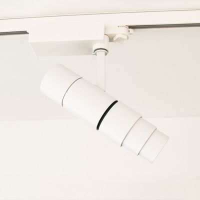 LED ceiling track light — ZOOM, dimmable 15W, for 3 phase track, white, 4000K