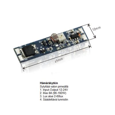 LedStore.fi Light switch for led strip introduction