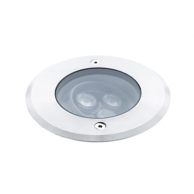 Led ground light for decking or ground, adjustable, 800 lm, 230V, IP67, 3000K