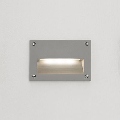 LED outdoor IN-WALL OUT 2 fixture, water resistant IP55, for stair or wall lighting 3W