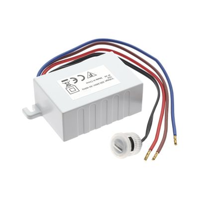 LIGHT sensor switch, for recessed installation, IP44