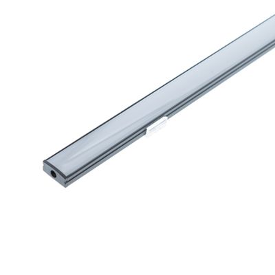 Surface LED strip aluminium PROFILE 3.0m, low, black