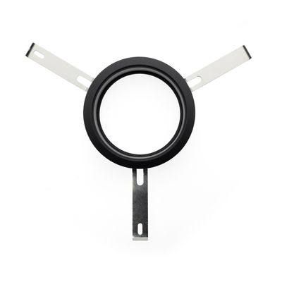 MIX series recessed round frame, black