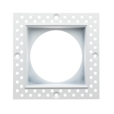 MIX series hidden square frame, white