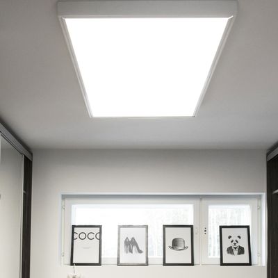 Recessed LED PANEL 600x1200 — Surface mounted (50mm frame)