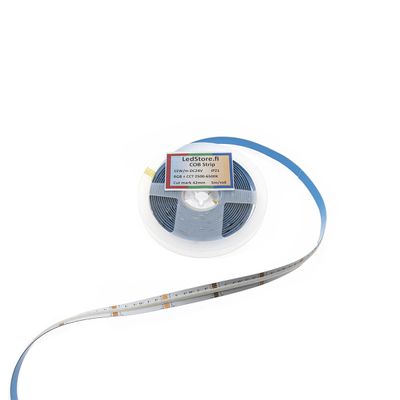 5m LED strip SOLO SPEKTRI, RGB+CCT, 24V, 19W/m, IP20, CRI90