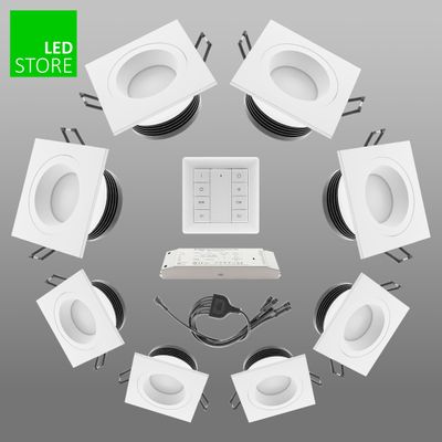 SQ023 CCT Led lights 8 pcs SET with control SQ023 CCT Led lights 8 pcs SET with control