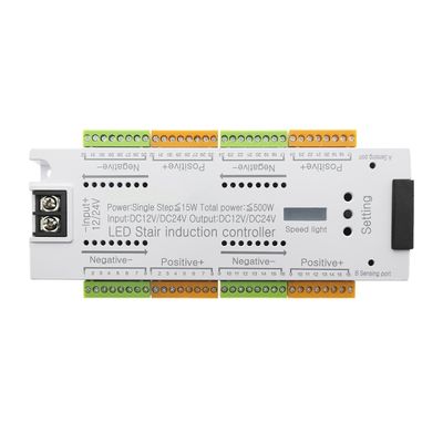 Motion switch for stairs and hallways with motion lights