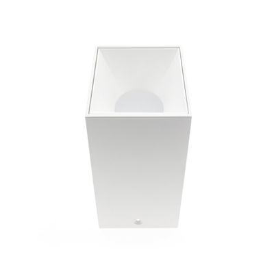 TA-DA SQUARE SURFACE GU10 and MR16 Lamp frame, IP21 white