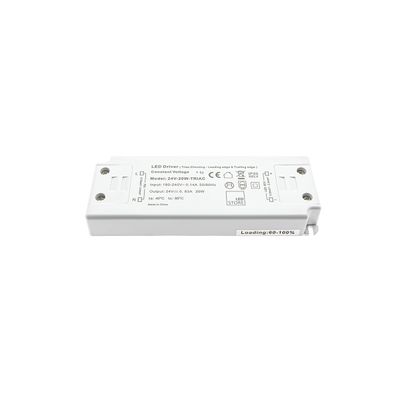 24V dimmable LED DRIVER 20W, TRIAC, for LED strip, IP20